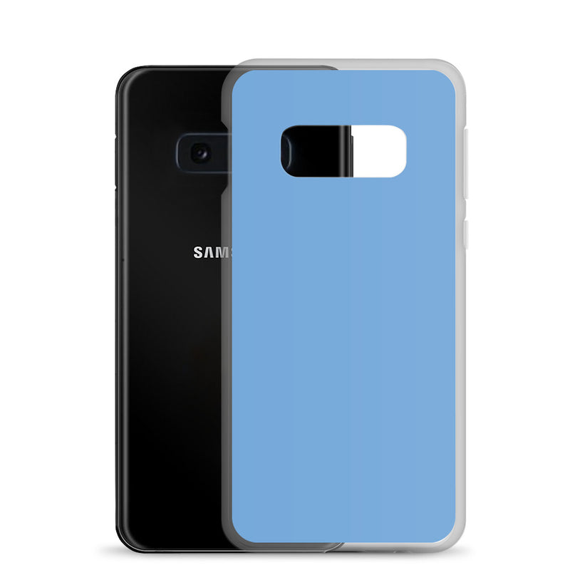 Load image into Gallery viewer, Jordy Blue Samsung Clear Thin Case Plain Color CREATIVETECH