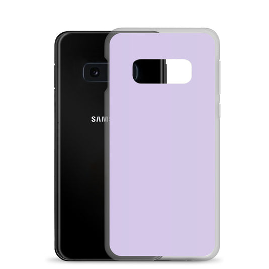 Fog Violet Samsung Clear Thin Case Plain Color CREATIVETECH