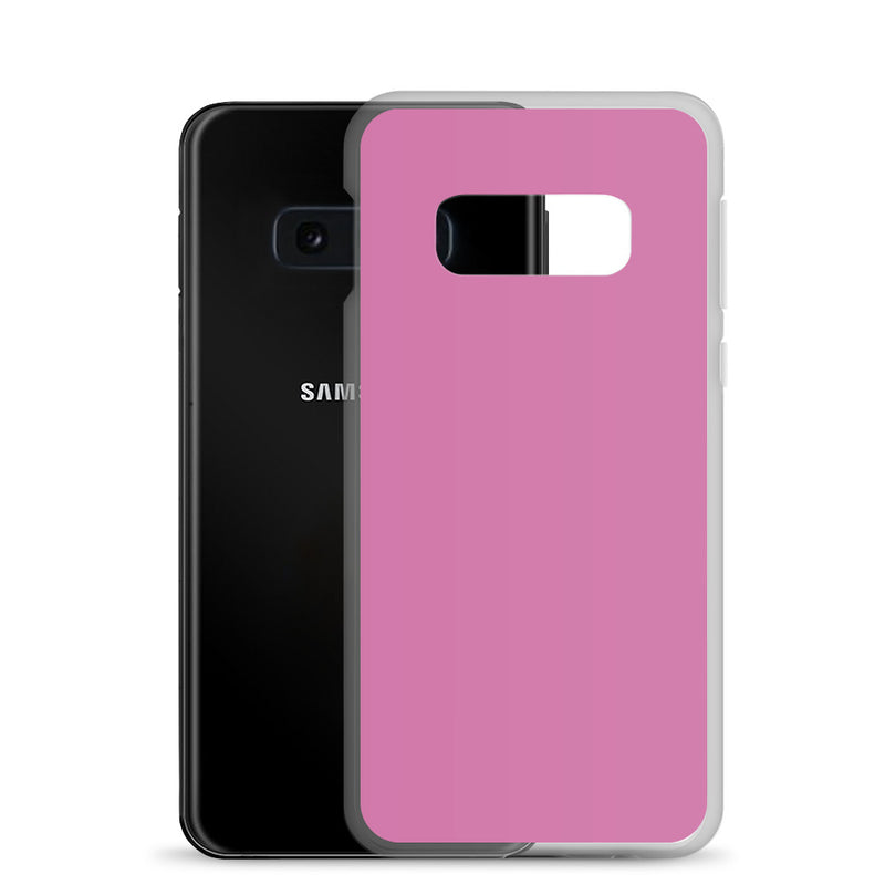 Load image into Gallery viewer, Hopbush Pink Samsung Clear Thin Case Plain Color CREATIVETECH