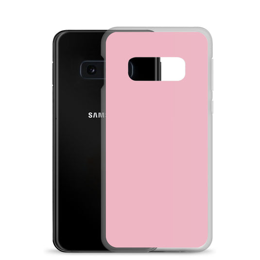 Cupid Pink Samsung Clear Thin Case Plain Color CREATIVETECH