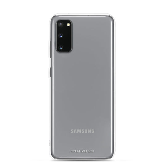 Transparent Flexible Clear Samsung Case Bump Resistant Corners CREATIVETECH