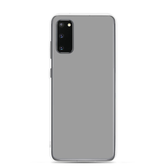 Nobel Grey Samsung Clear Thin Case Plain Color CREATIVETECH