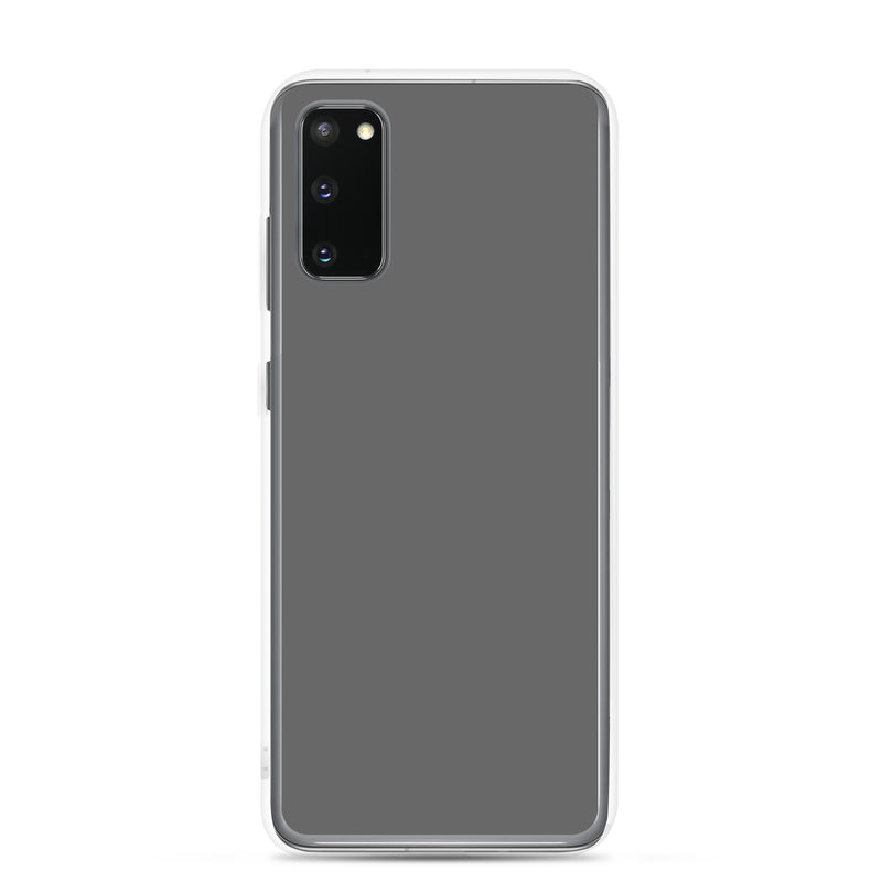 Load image into Gallery viewer, Zambezi Grey Samsung Clear Thin Case Plain Color CREATIVETECH