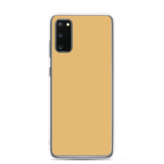 Fawn Yellow Samsung Clear Thin Case Plain Color CREATIVETECH