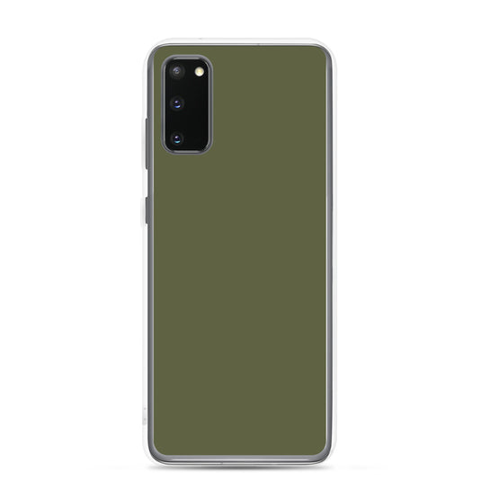 Saratoga Green Samsung Clear Thin Case Plain Color CREATIVETECH