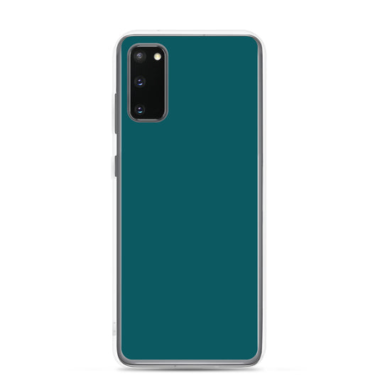 Sherpa Blue Samsung Clear Thin Case Plain Color CREATIVETECH