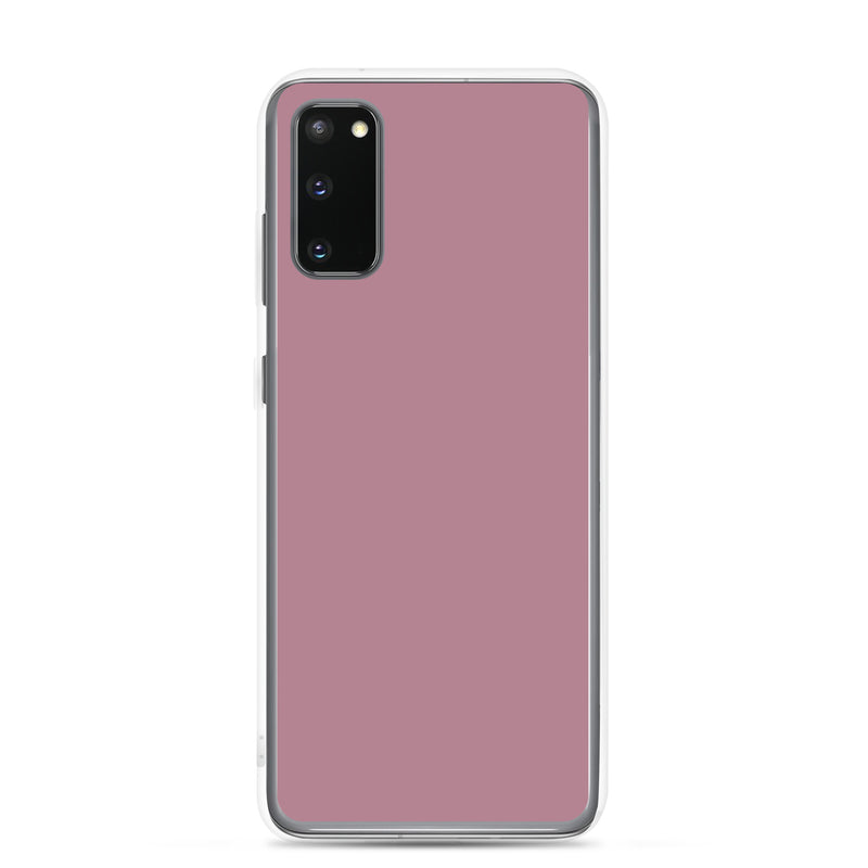 Load image into Gallery viewer, Tapestry Deep Ash Pink Samsung Clear Thin Case Plain Color CREATIVETECH