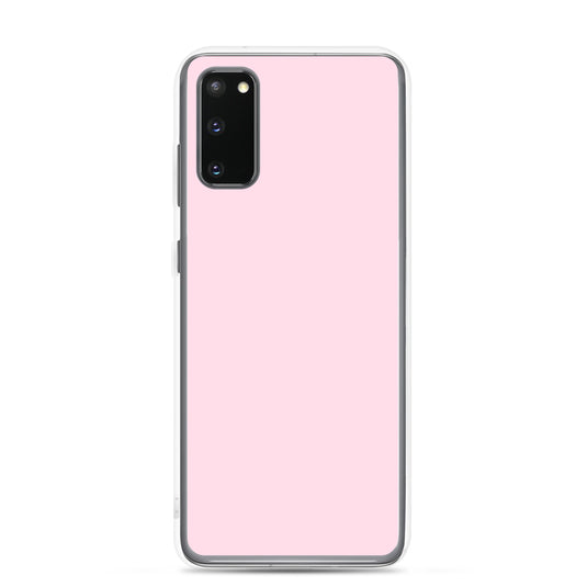 Piggy Pink Samsung Clear Thin Case Plain Color CREATIVETECH