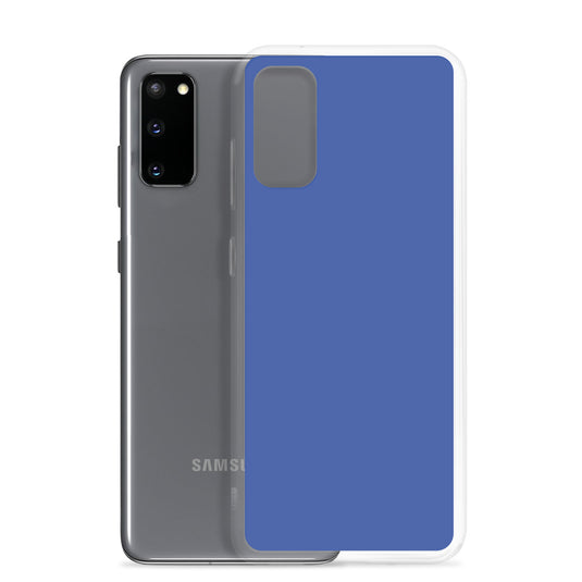 Mariner Blue Samsung Clear Thin Case Plain Color CREATIVETECH