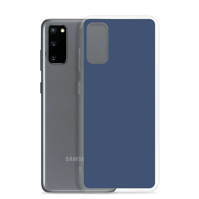 Load image into Gallery viewer, Cello Blue Samsung Clear Thin Case Plain Color CREATIVETECH