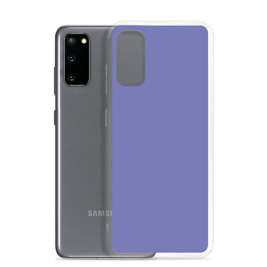 Chetwode Blue Purple Samsung Clear Thin Case Plain Color CREATIVETECH