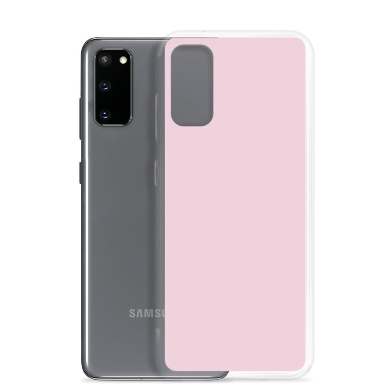 Load image into Gallery viewer, Lace Pink Samsung Clear Thin Case Plain Color CREATIVETECH