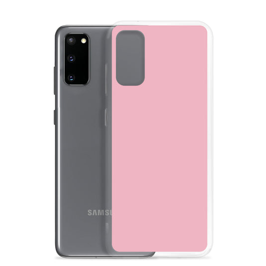 Cupid Pink Samsung Clear Thin Case Plain Color CREATIVETECH