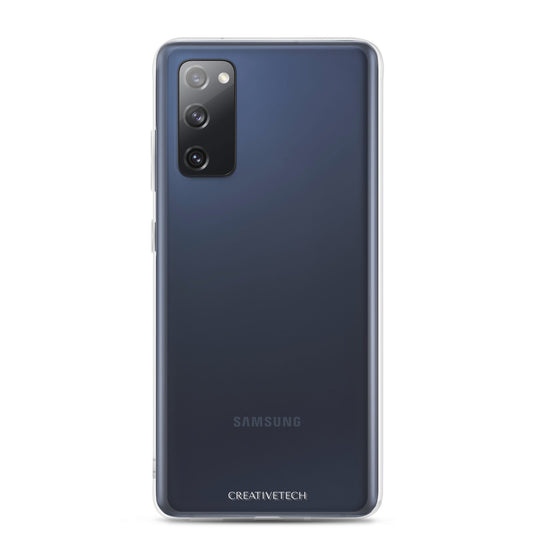 Transparent Flexible Clear Samsung Case Bump Resistant Corners CREATIVETECH