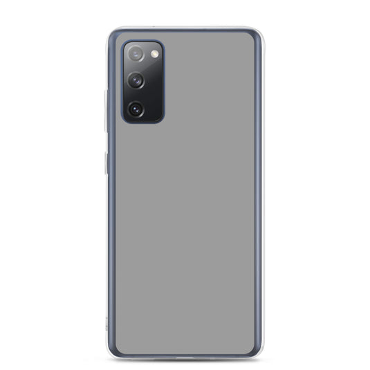 Nobel Grey Samsung Clear Thin Case Plain Color CREATIVETECH
