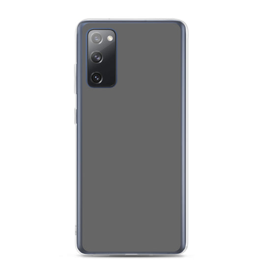 Zambezi Grey Samsung Clear Thin Case Plain Color CREATIVETECH