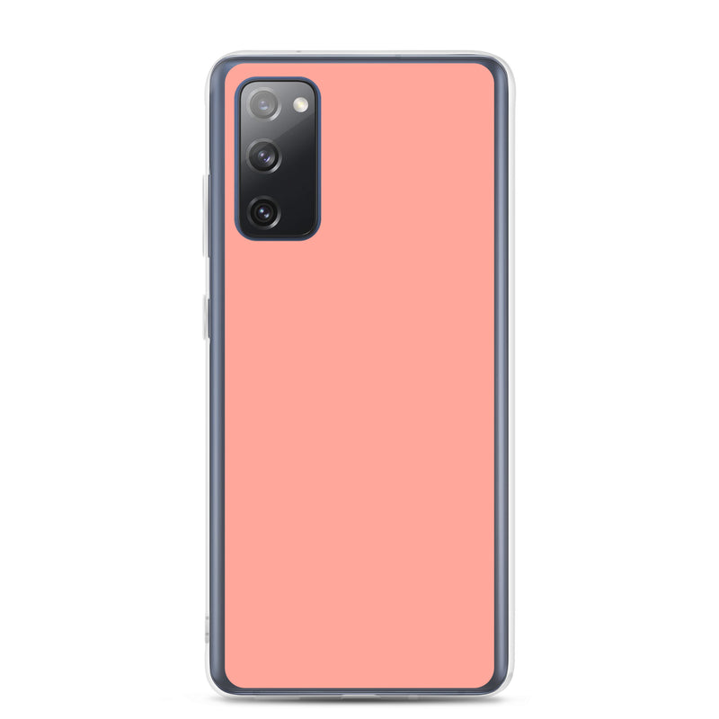 Load image into Gallery viewer, Rose Bud Red Samsung Clear Thin Case Plain Color CREATIVETECH