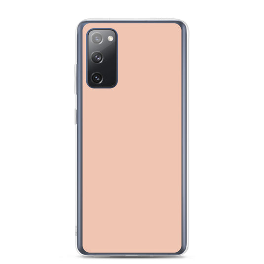 Zinnwaldite Orange Samsung Clear Thin Case Plain Color CREATIVETECH
