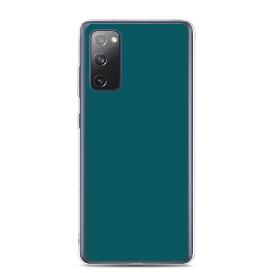 Sherpa Blue Samsung Clear Thin Case Plain Color CREATIVETECH