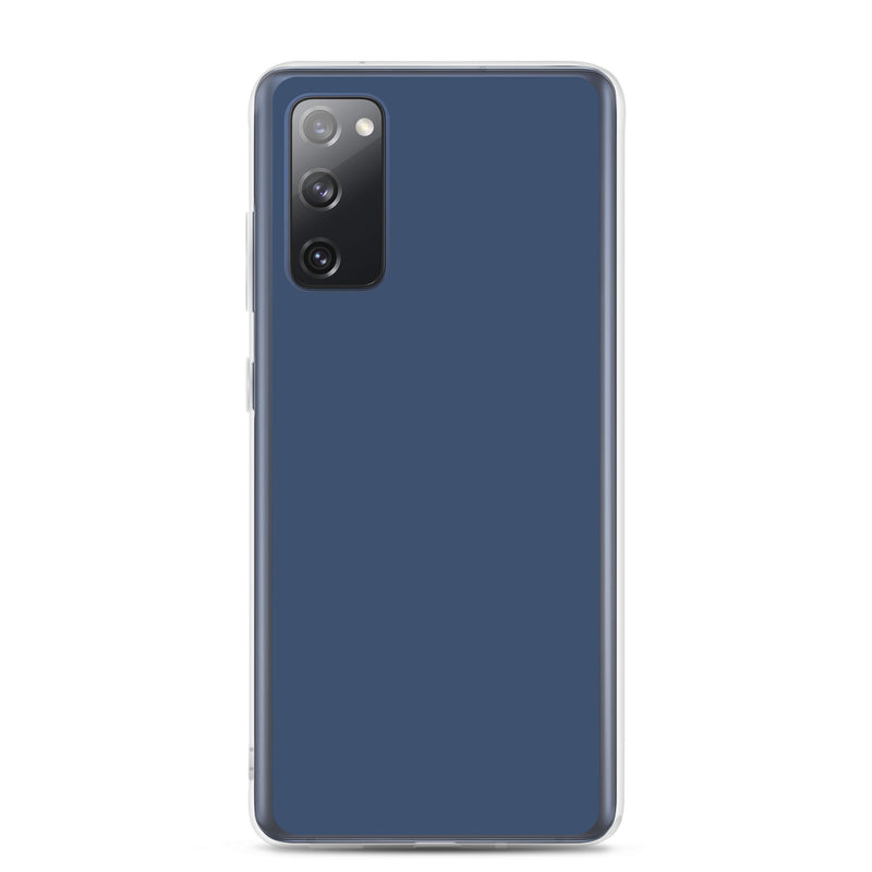 Load image into Gallery viewer, Cello Blue Samsung Clear Thin Case Plain Color CREATIVETECH