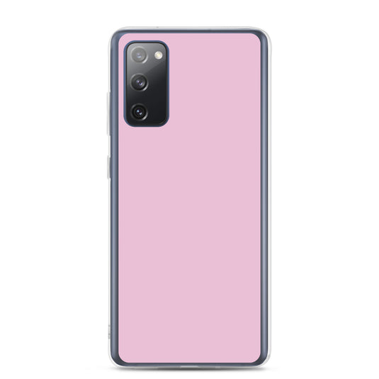 Twilight Pink Samsung Clear Thin Case Plain Color CREATIVETECH