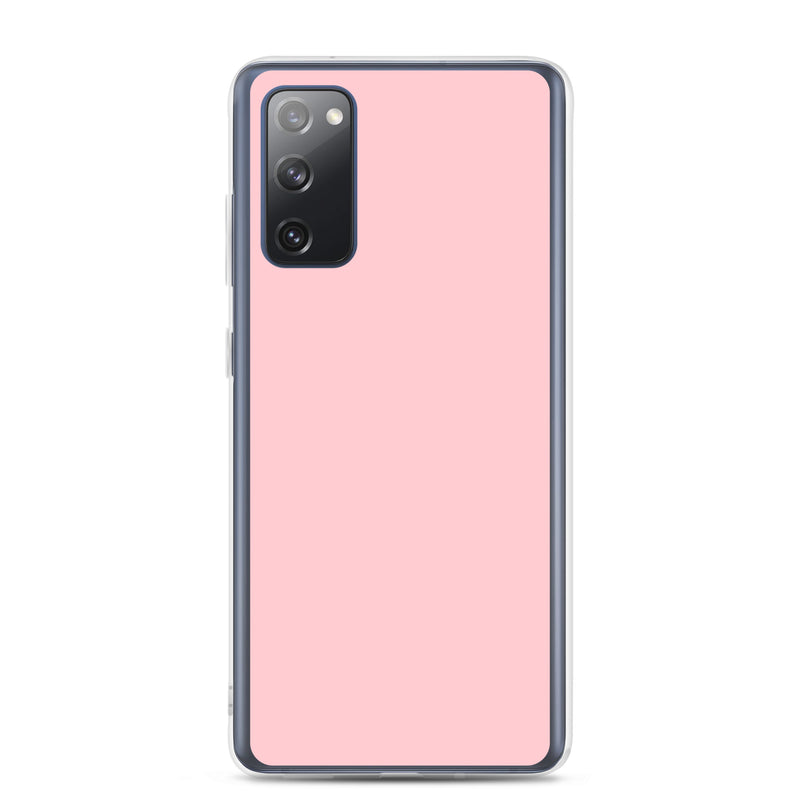 Load image into Gallery viewer, Pink Samsung Clear Thin Case Plain Color CREATIVETECH