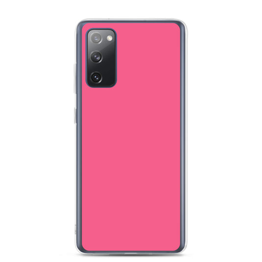 Brink Pink Samsung Clear Thin Case Plain Color CREATIVETECH