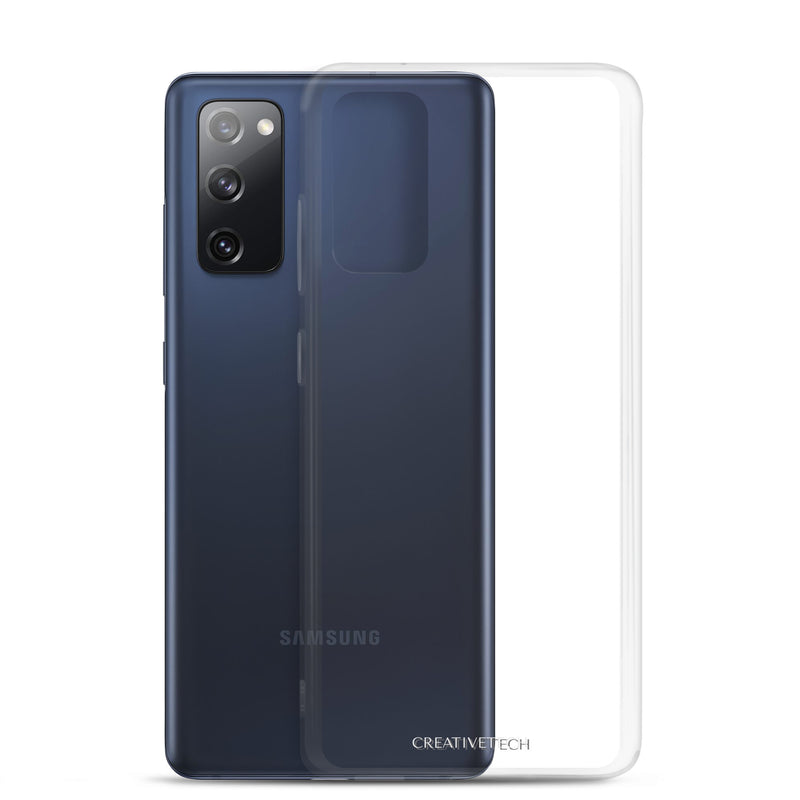 Load image into Gallery viewer, Transparent Flexible Clear Samsung Case Bump Resistant Corners CREATIVETECH