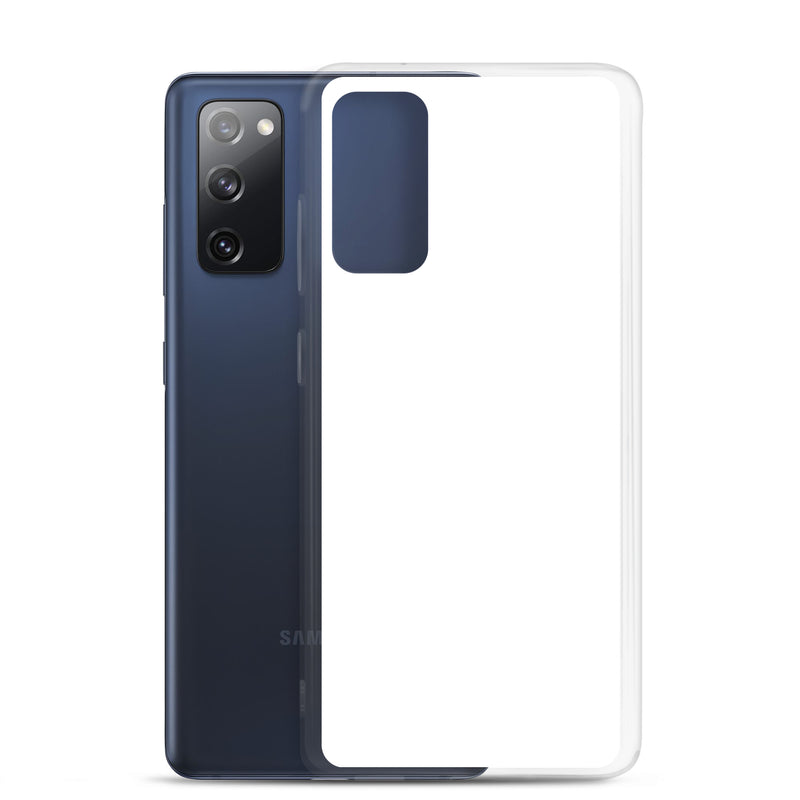 Load image into Gallery viewer, White Samsung Clear Case Plain Color CREATIVETECH