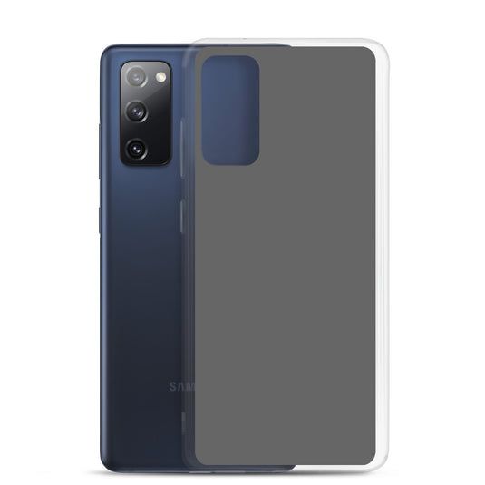 Zambezi Grey Samsung Clear Thin Case Plain Color CREATIVETECH