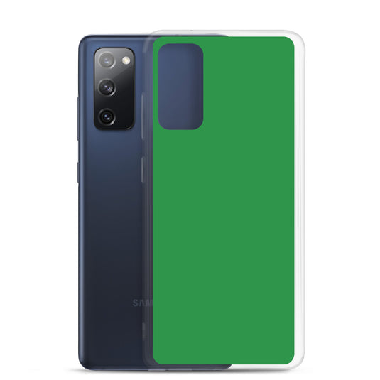 Sea Green Samsung Clear Thin Case Plain Color CREATIVETECH