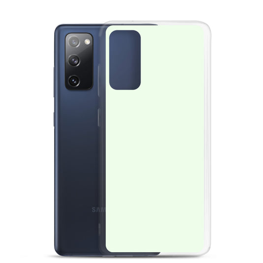 Honeydew Green Samsung Clear Thin Case Plain Color CREATIVETECH