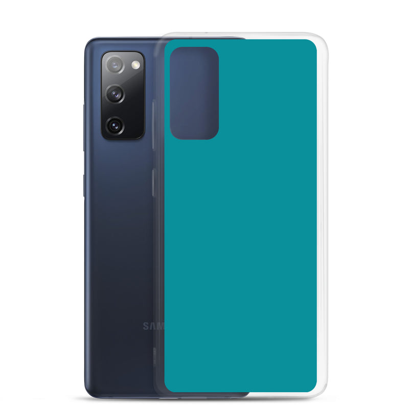Load image into Gallery viewer, Eastern Blue Samsung Clear Thin Case Plain Color CREATIVETECH