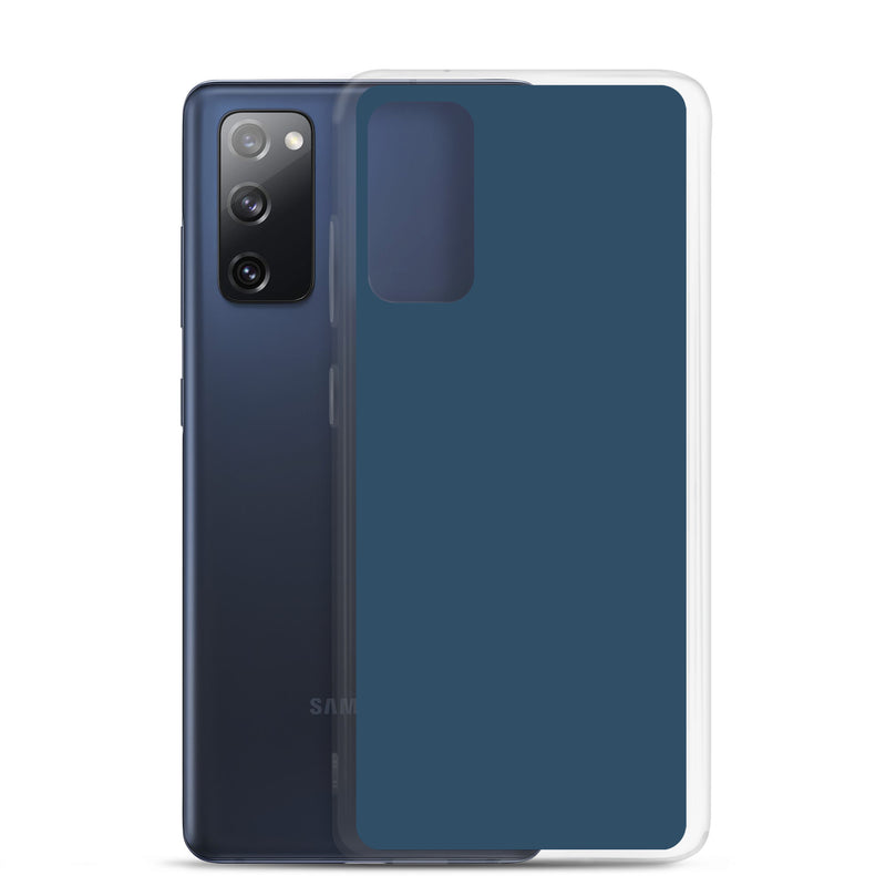 Load image into Gallery viewer, Arapawa Blue Samsung Clear Thin Case Plain Color CREATIVETECH
