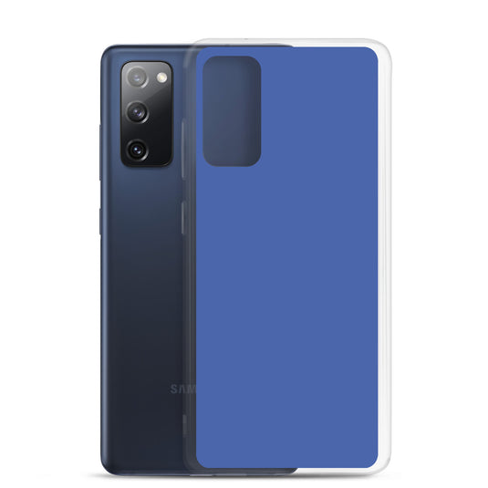 Mariner Blue Samsung Clear Thin Case Plain Color CREATIVETECH