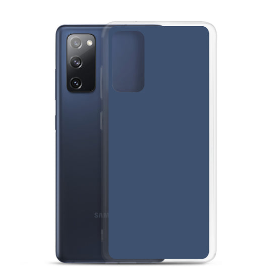 Cello Blue Samsung Clear Thin Case Plain Color CREATIVETECH