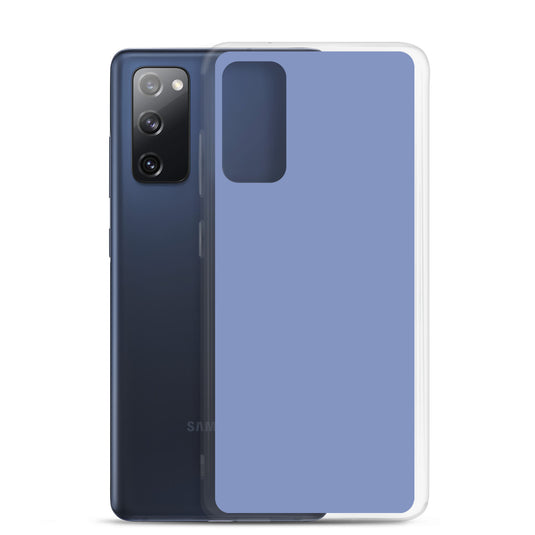 Wild Blue Samsung Clear Thin Case Plain Color CREATIVETECH