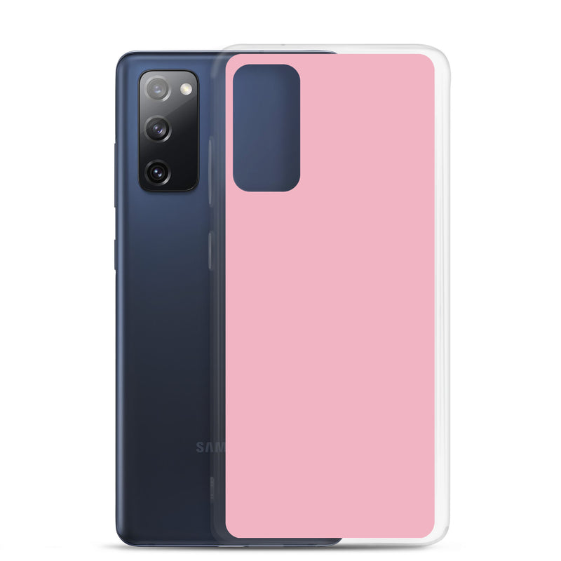 Load image into Gallery viewer, Cupid Pink Samsung Clear Thin Case Plain Color CREATIVETECH