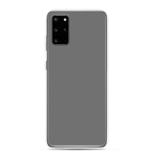 Grey Samsung Clear Thin Case Plain Color CREATIVETECH