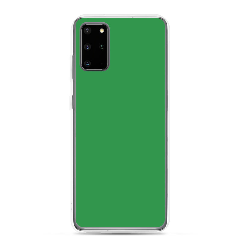 Load image into Gallery viewer, Sea Green Samsung Clear Thin Case Plain Color CREATIVETECH