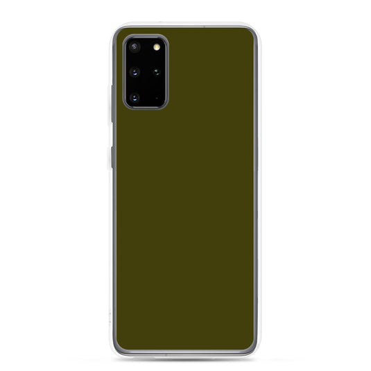 Karaka Tabacco Green Samsung Clear Thin Case Plain Color CREATIVETECH