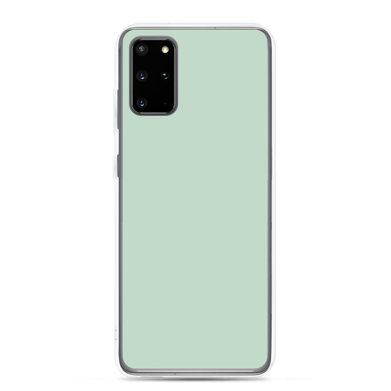 Load image into Gallery viewer, Shallow Edgewater Blue Samsung Clear Thin Case Plain Color CREATIVETECH