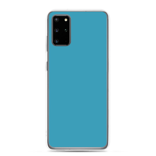 Blue Samsung Clear Thin Case Plain Color CREATIVETECH