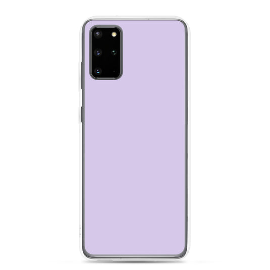 Fog Violet Samsung Clear Thin Case Plain Color CREATIVETECH