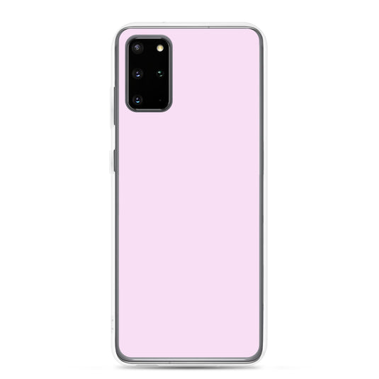 Selago Pink Samsung Clear Thin Case Plain Color CREATIVETECH