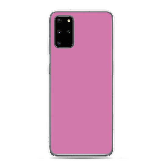 Hopbush Pink Samsung Clear Thin Case Plain Color CREATIVETECH
