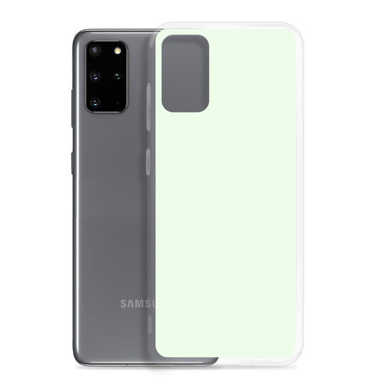 Honeydew Green Samsung Clear Thin Case Plain Color CREATIVETECH