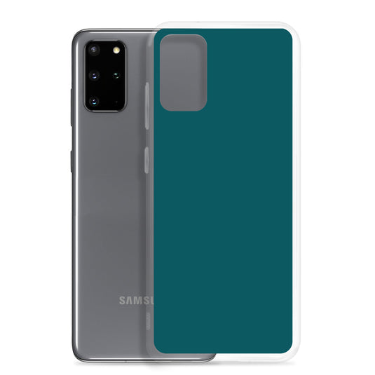 Sherpa Blue Samsung Clear Thin Case Plain Color CREATIVETECH