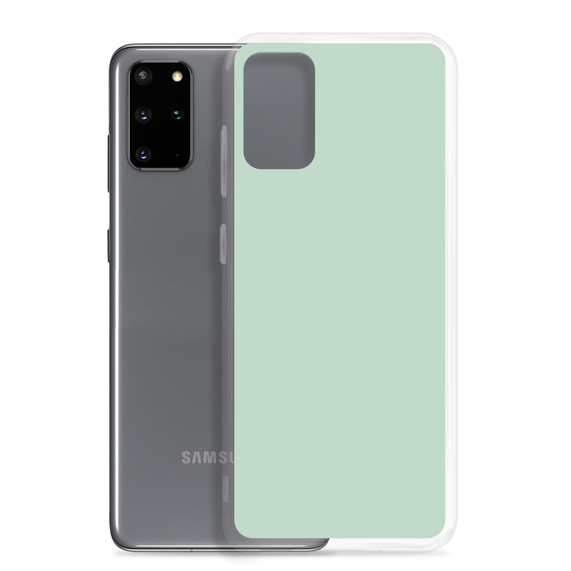 Load image into Gallery viewer, Shallow Edgewater Blue Samsung Clear Thin Case Plain Color CREATIVETECH