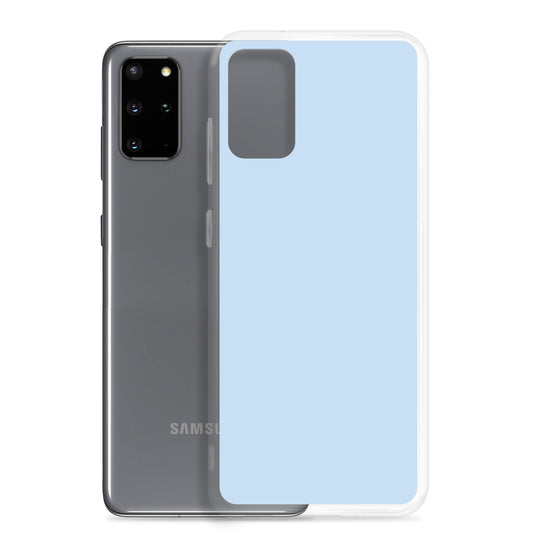 Pattens Blue Samsung Clear Thin Case Plain Color CREATIVETECH